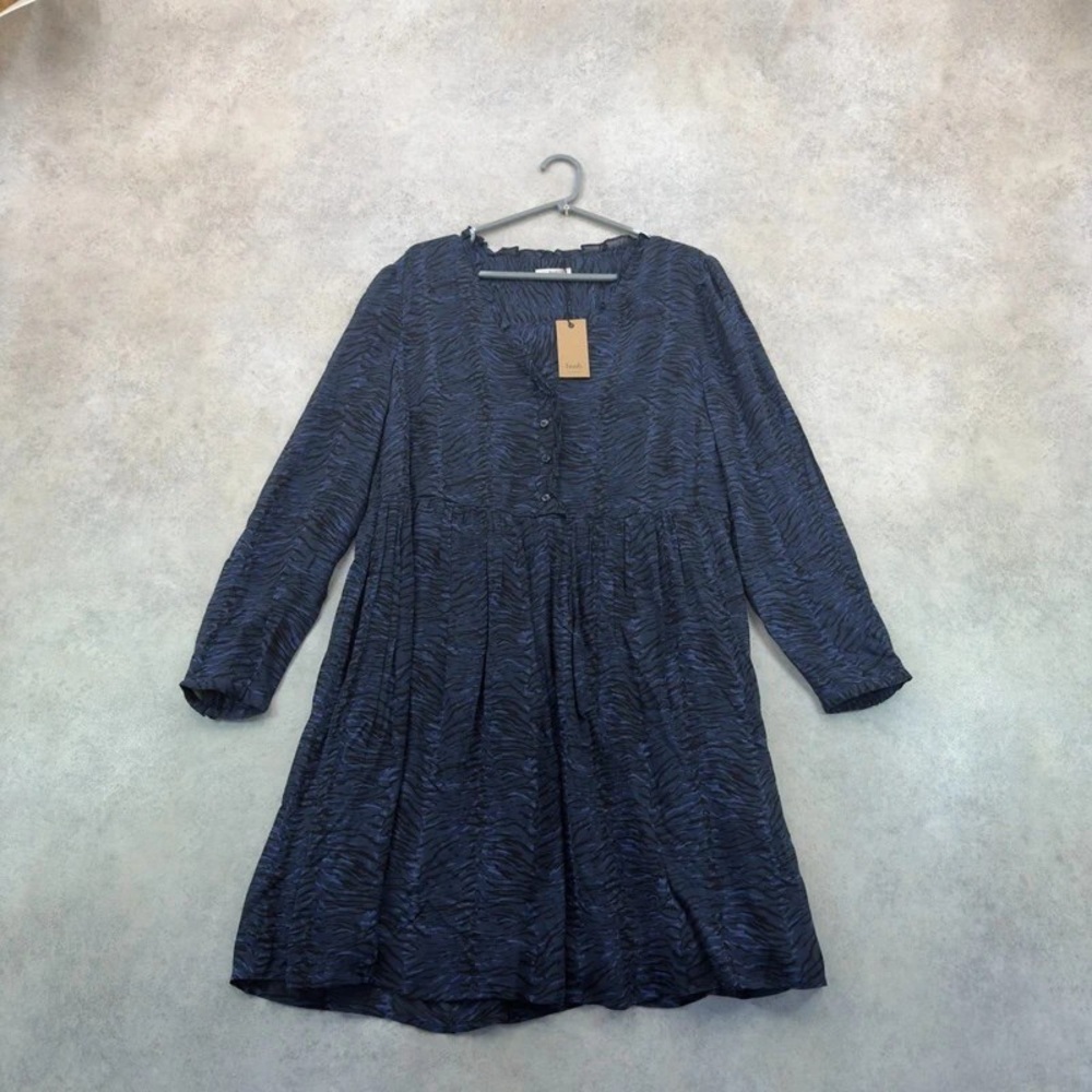 Rue21 Midnight Blue Long Sleeve Dress